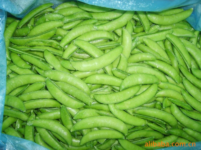 Frozen peas.